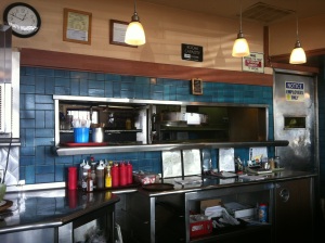 Front and Center dining area for a retro look into Nikko's